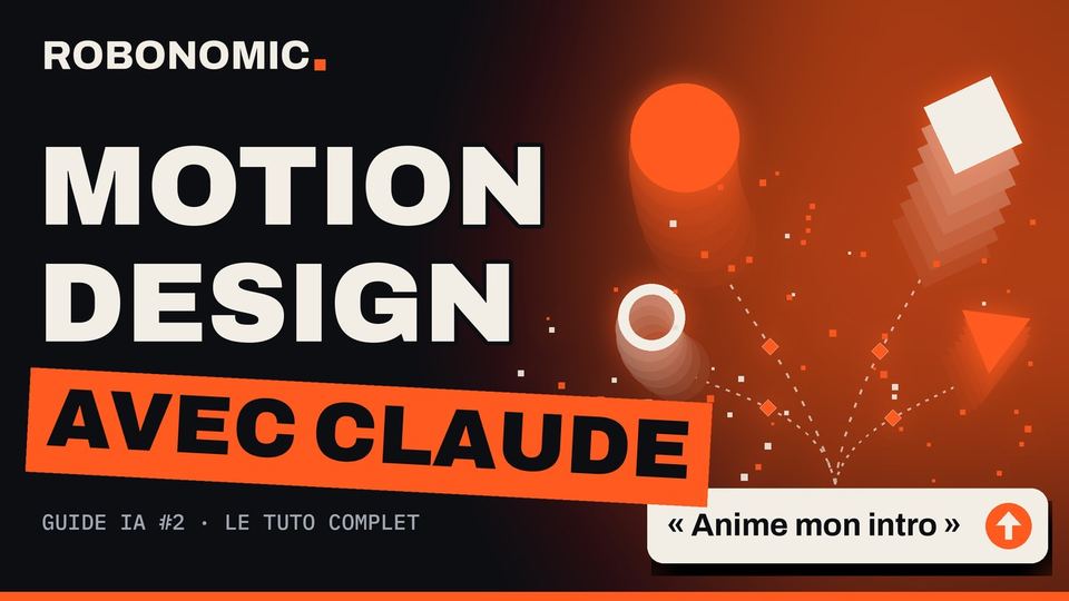 Miniature : motion design avec Claude